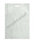 Пакет с вырубной ручкой 50x60см, "Прозрачный" (60мкм)
