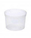 Контейнер (банка) для пресервов и меда 500мл d=110 мм, h=75 мм, полупрозрачный