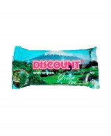 Салфетки влажные Discount 15шт. (Зеленый чай)