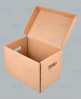 Картонная коробка 330х230х230, Т-23, бурый