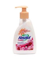 Мыло жидкое "ABSOLUT" (Абсолют) Cream, с дозатором, Дикая орхидея, 250г