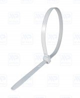 Стяжка нейлоновая КСС 3*150, белая, 100шт.