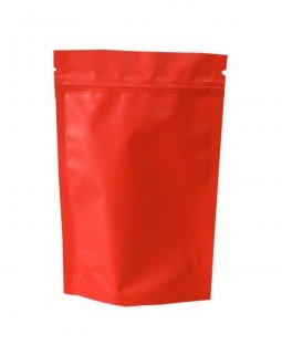 Пакет Дой-Пак 135*200(+40)мм, Металл/PET/БОПП (оранжевый-матовый)