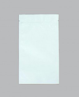 Пакет Дой-Пак 170*300(+45)мм, Металл/PET/БОПП (белый матовый)