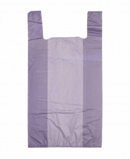 Пакет Майка 38х70см, "Фиолетовая" (15мкм)