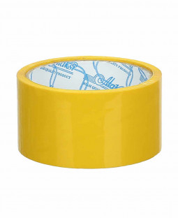 Скотч 48мм 43мкм, 40м, желтый