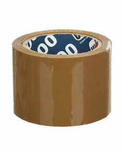 Скотч 72мм 43мкм, 66м, Unibob, коричневый