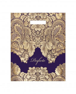 Подарочный пакет 30см*37см(+3)*90мкм, Перфекто "Шелк"