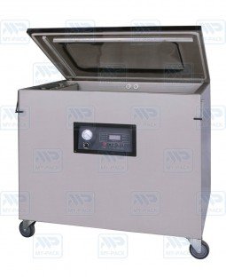Напольная однокамерная вакуум-упаковочная машина  DZ-1100/2L (нерж.)