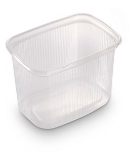 Контейнер пищевой 108х82х38мм, 200мл, прозрачный (прямоугольный)