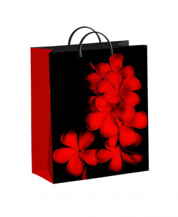 Подарочный пакет 30см*40см(+5)*140мкм, ПВД "Экзотик"