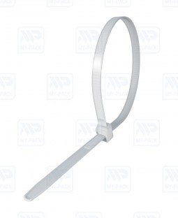 Стяжка нейлоновая КСС 5*200, белая, 100шт.