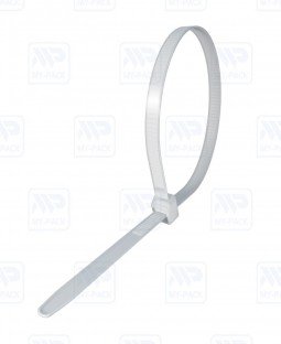 Стяжка нейлоновая КСС 3*200, белая, 100шт.