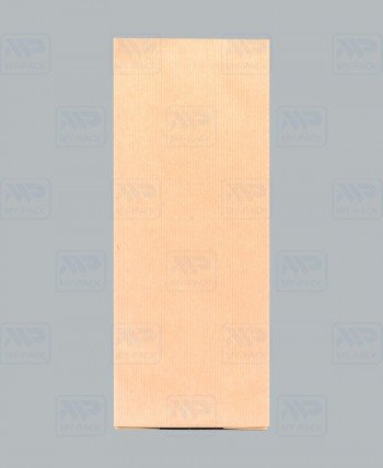 Крафт пакет бурый 120*70*400 (Ш*Г*В) с центральным швом