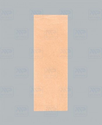 Крафт пакет бурый 135*60*380 (Ш*Г*В) с центральным швом