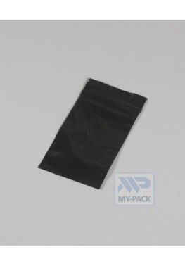 Пакет Зип-Лок (Zip-Lock) 4х6см, "Черный" (60мкм)