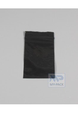 Пакет Зип-Лок (Zip-Lock) 4х6см, "Черный" (60мкм)