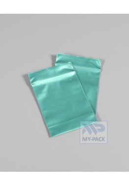 Пакет Зип-Лок (Zip-Lock) 4х6см, "Зеленый металлик" (60мкм)
