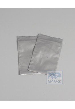 Пакет Зип-Лок (Zip-Lock) 5х7см, "Серебристый металлик" (60мкм)