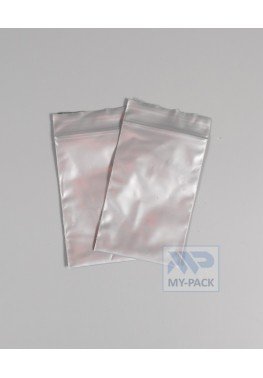 Пакет Зип-Лок (Zip-Lock) 5х7см, "Серебристый металлик" (60мкм)