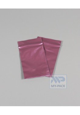 Пакет Зип-Лок (Zip-Lock) 5х7см, "Вишневый металлик" (60мкм)
