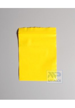 Пакет Зип-Лок (Zip-Lock) 8х10см, "Желтый" (60мкм)