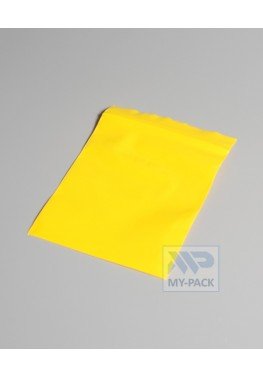 Пакет Зип-Лок (Zip-Lock) 8х10см, "Желтый" (60мкм)