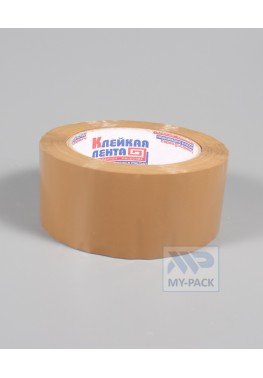 Скотч 48мм 40мкм, 120м, коричневый