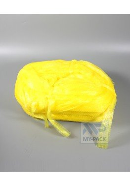 Сетка рукав овощная (300м) желтая, мелкая ячейка