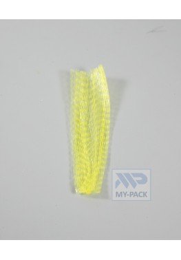 Сетка рукав овощная (300м) желтая, мелкая ячейка