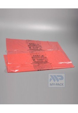 Медицинский пакет Класс В 50х60см, "Красный" (30л.)