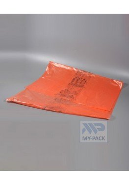 Медицинский пакет Класс В 60х100см, "Красный" (100л.)