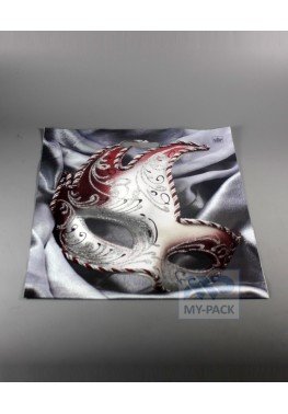 Подарочный пакет 38см*40см(+3)*60мкм, глянец, ПВД "Маска"