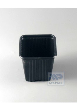 Горшок для рассады квадратный (формованный) 90х90х90мм