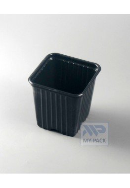 Горшок для рассады квадратный (формованный) 90х90х90мм