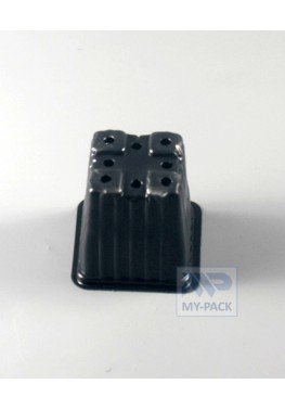 Горшок для рассады квадратный (формованный) 70х70х70мм