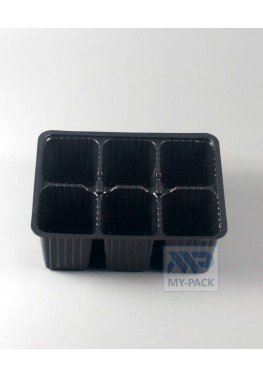 Кассета для рассады 6 ячеек 178мм*136мм*63мм