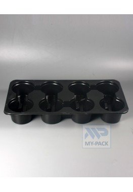 Поддон для рассады для круглых горшков 110мм на 8 мест