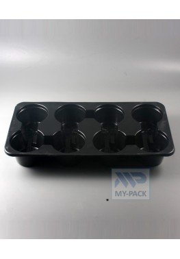 Поддон для рассады для круглых горшков 110мм на 8 мест