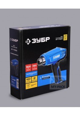 Фен строительный ЗУБР ФТ-П1600