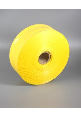 Рукав полиэтиленовый ПВД 15см (80мкм) желтый