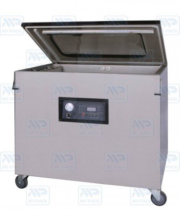 Напольная однокамерная вакуум-упаковочная машина  DZ-1100/2L (нерж.)