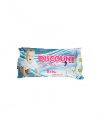 Салфетки влажные Discount 15шт. (Для детей)