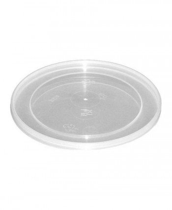 Крышка к банке для контейнера под пресервы и мёд d-110мм, полупрозрачная