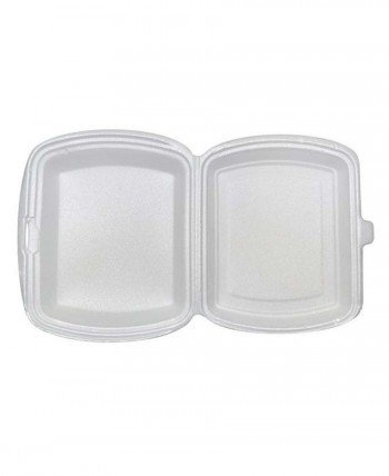 Ланч бокс одноразовый 247х198х75мм, белый, 1-секция