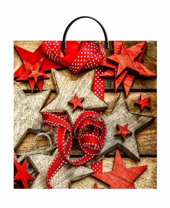 Пакет ПР 37см*36см(+5)*100мкм, ПВД "Звездочки"